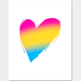 Pansexual Flag LGBT Gay Pride Month Transgender Rainbow Lesbian Posters and Art